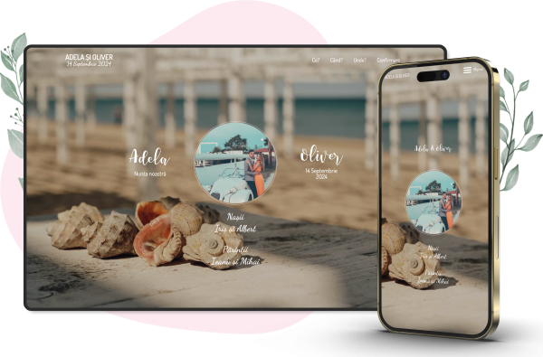 Model Purple flowers, tematica Seaside