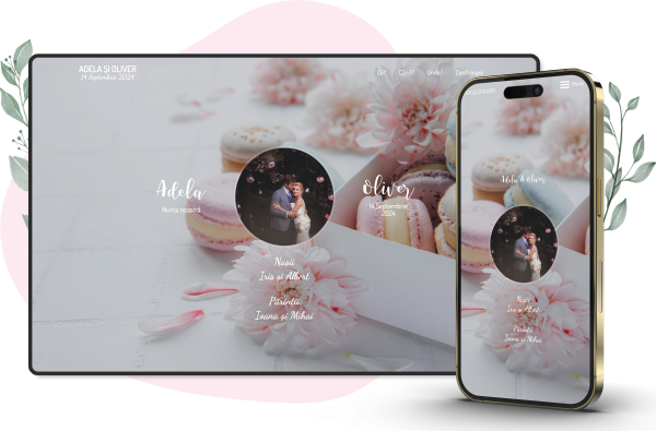 Model Purple flowers, tematica SWEET