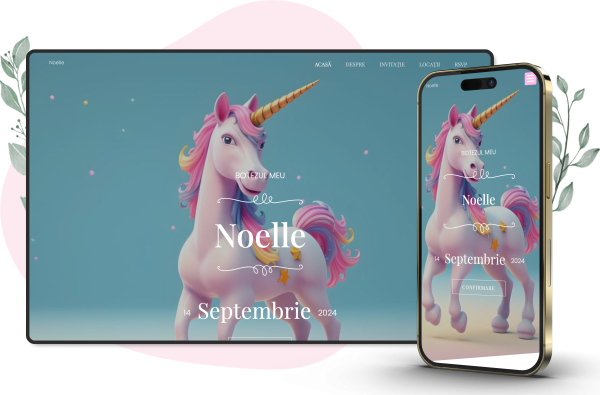 Model Light, tematica UNICORN