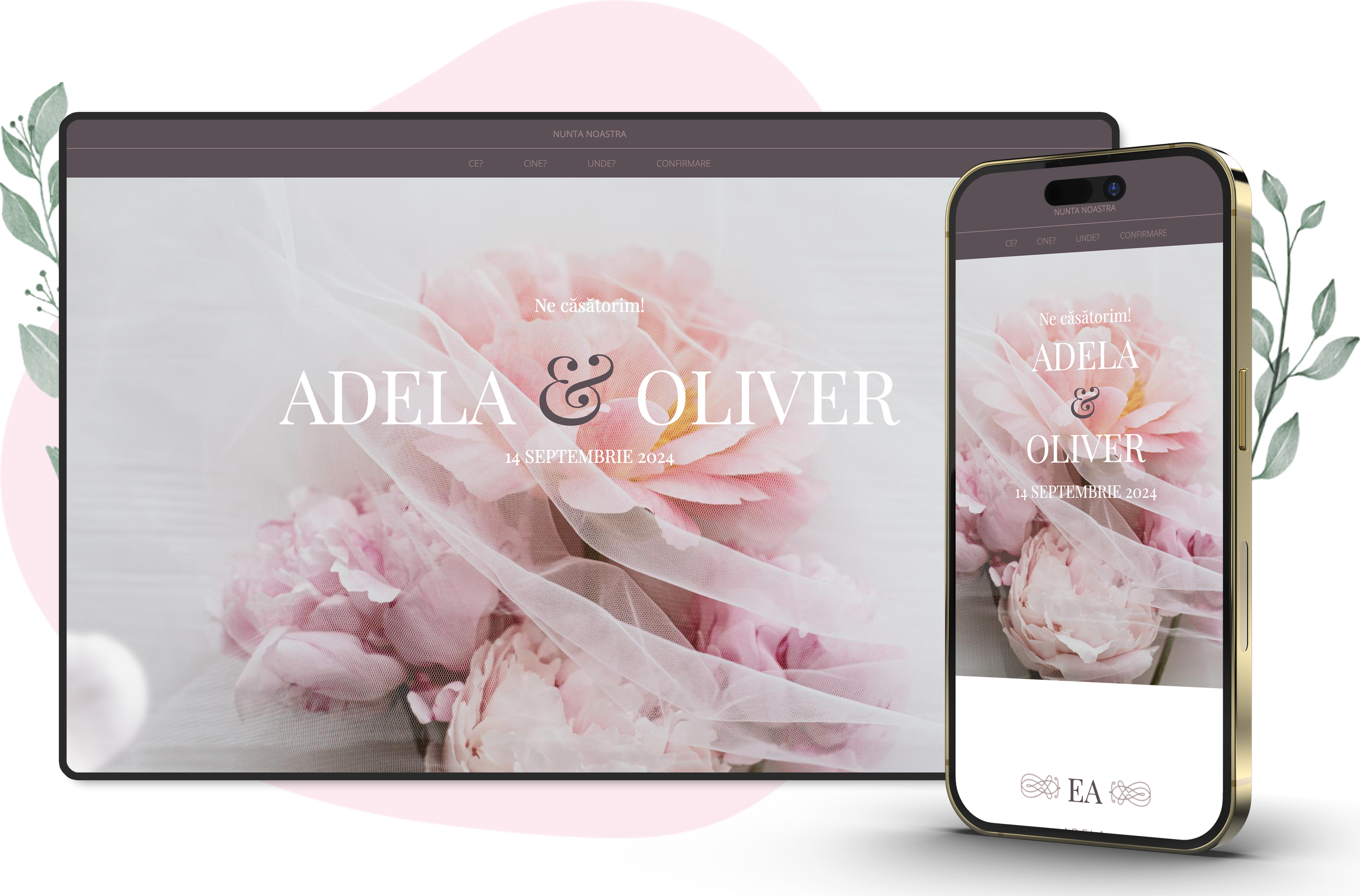 Model Classy, tematica Flowers