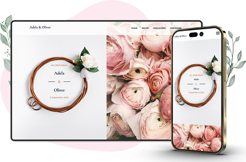 Model Timeless, tematica Flowers